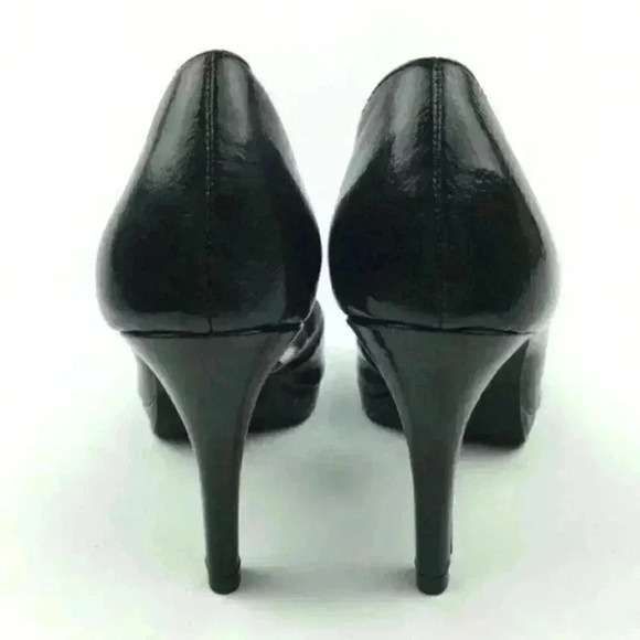 New Alfani Heels 6.5 Glory Glitter Dorsay Peep Toe - Picture 4 of 9